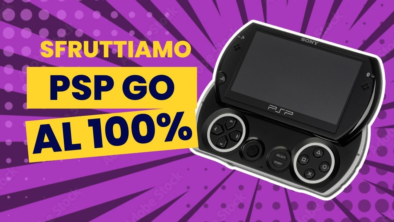 Ho POTENZIATO una PSP GO per SFRUTTARLA al 100%!
