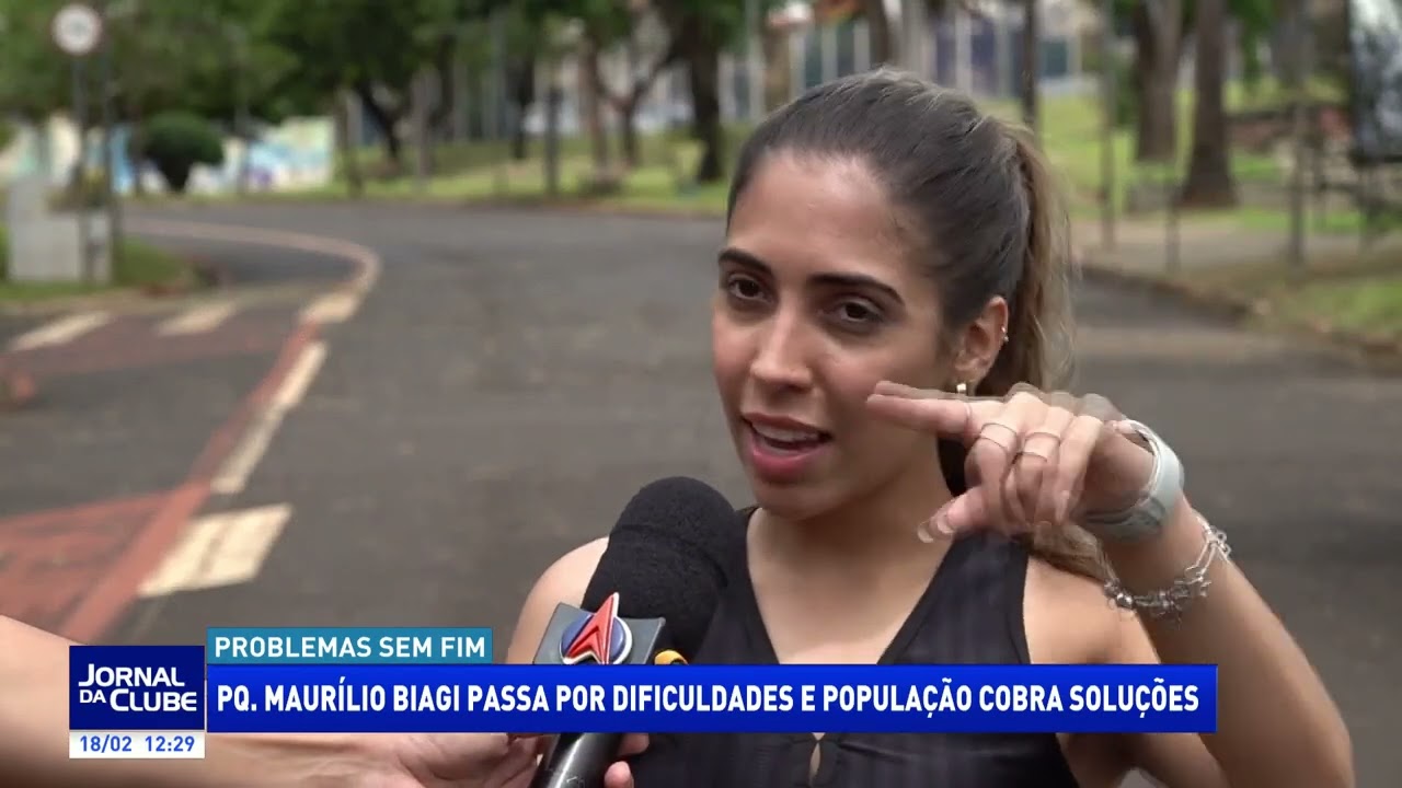 Parque Maurílio Biagi sofre com degradação + LINK - Jornal da Clube (18/02/26)