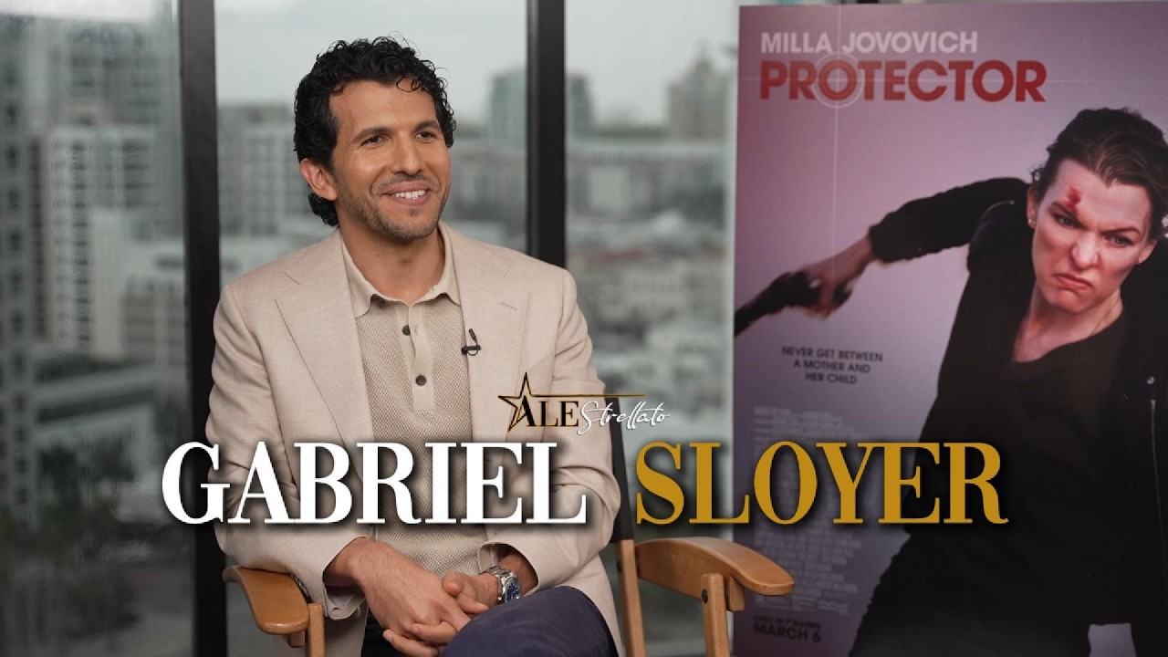 GABRIEL SLOYER sorprende en PROTECTOR! #thechairman #protector #millajovovich #latinos #hollywood