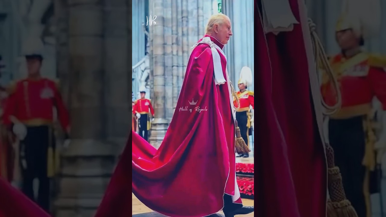 King Charles and His Heir Together in Ceremony