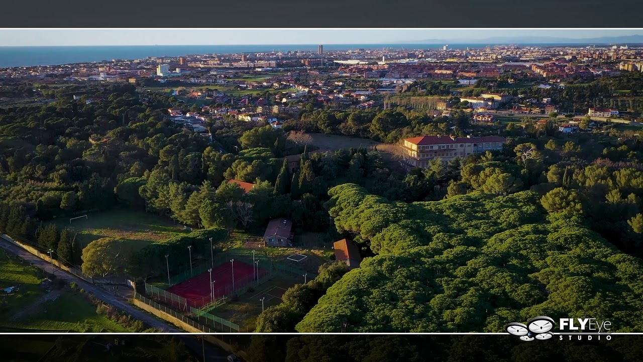 Villa Rodocanacchi - Livorno - Veduta aerea