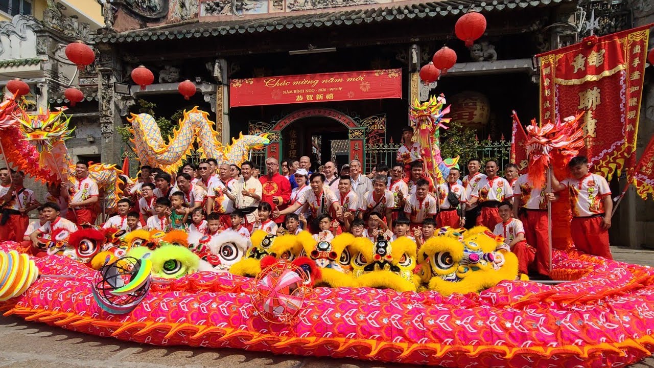 Đoàn LSR Liên Nghĩa Đường làm lễ khai quang điểm nhãn tại Chùa Bà mừng kỷ niệm 103 năm thành lập