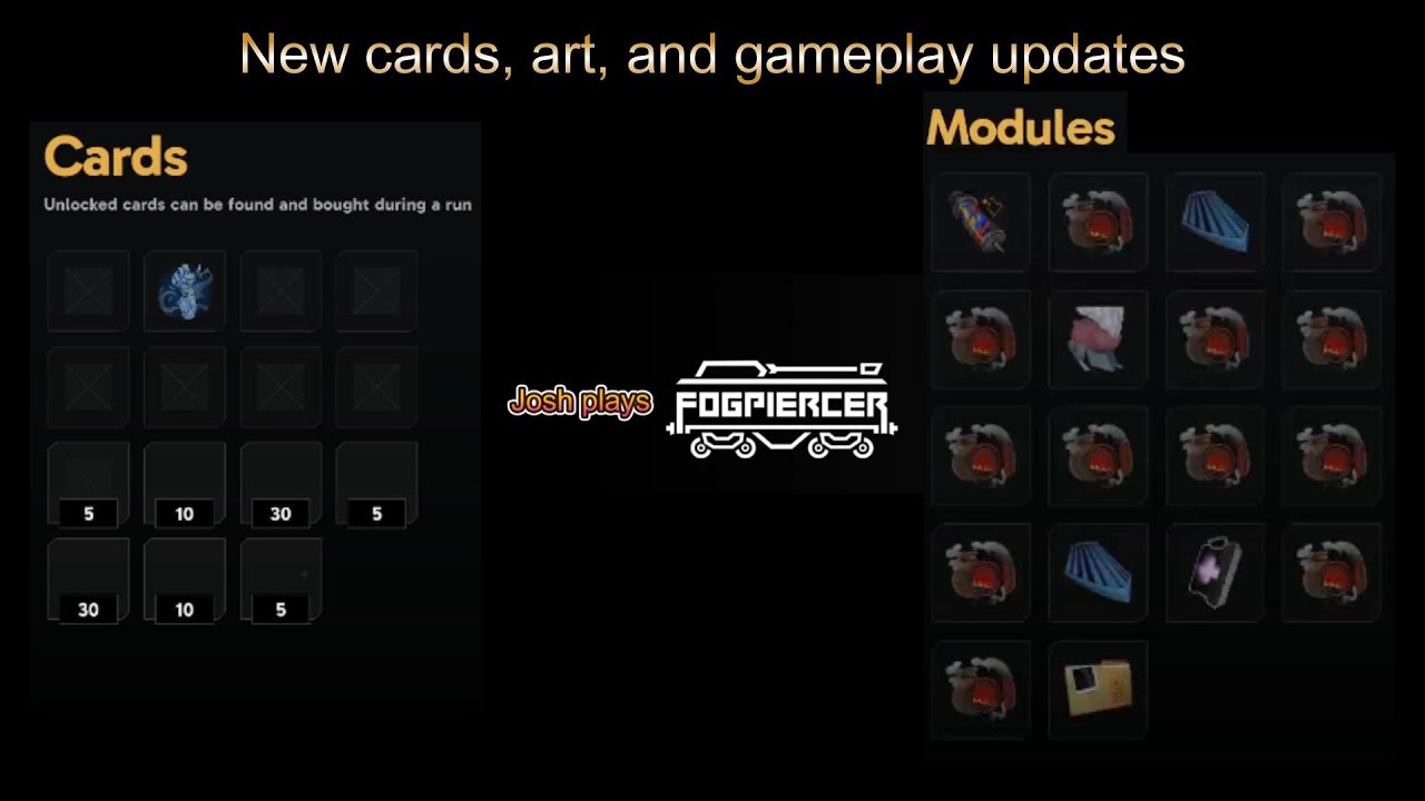 Josh plays Fogpiercer, dev build 0.2.11 update