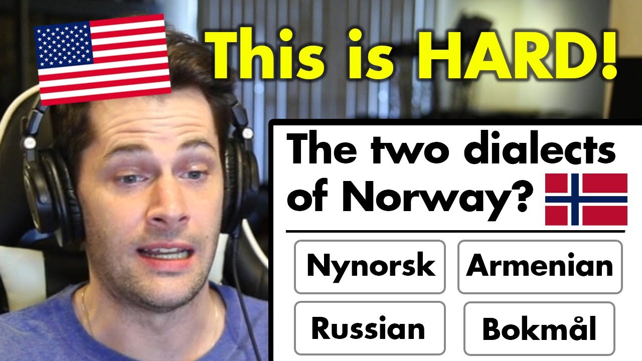 American Takes a Norwegian Quiz - How Norwegian Are You?