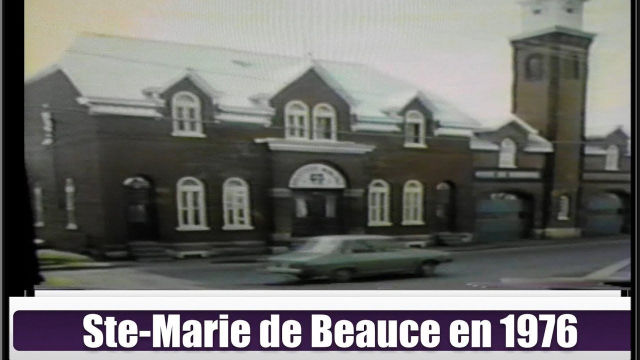 Ste-Marie de Beauce en 1976 