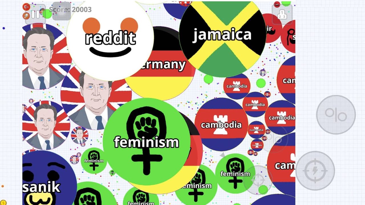 RELAX MODE PLAYING AGARIO