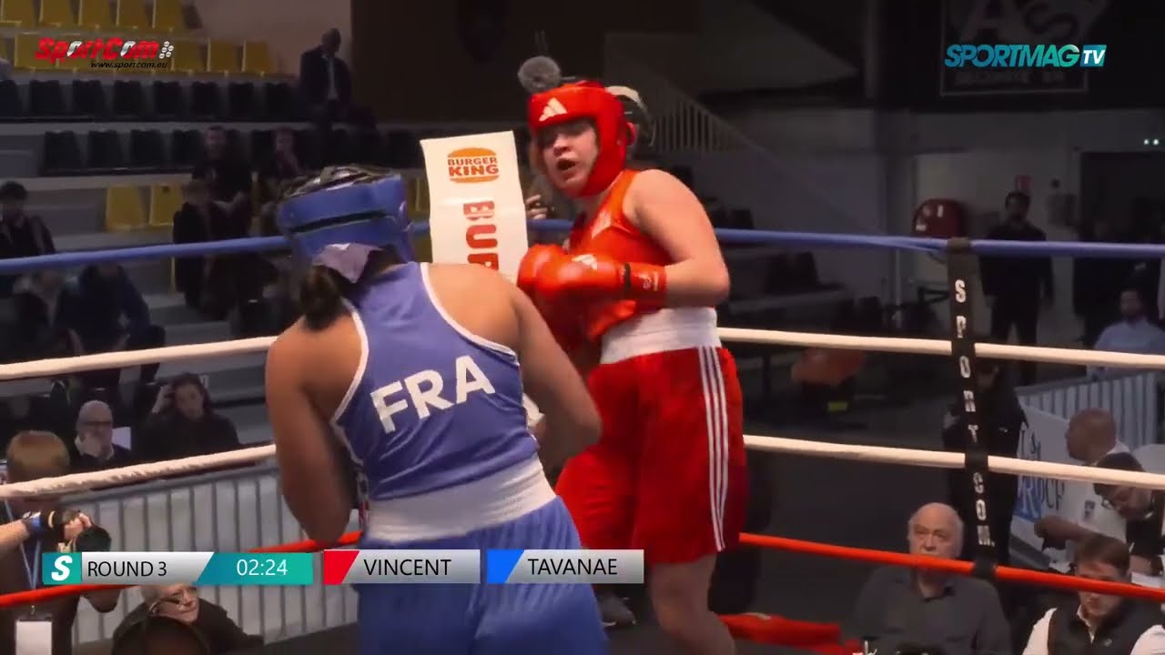 Boxe - Championnats de France 2026 : Edith Tavanae / Camille Vincent (80kg)