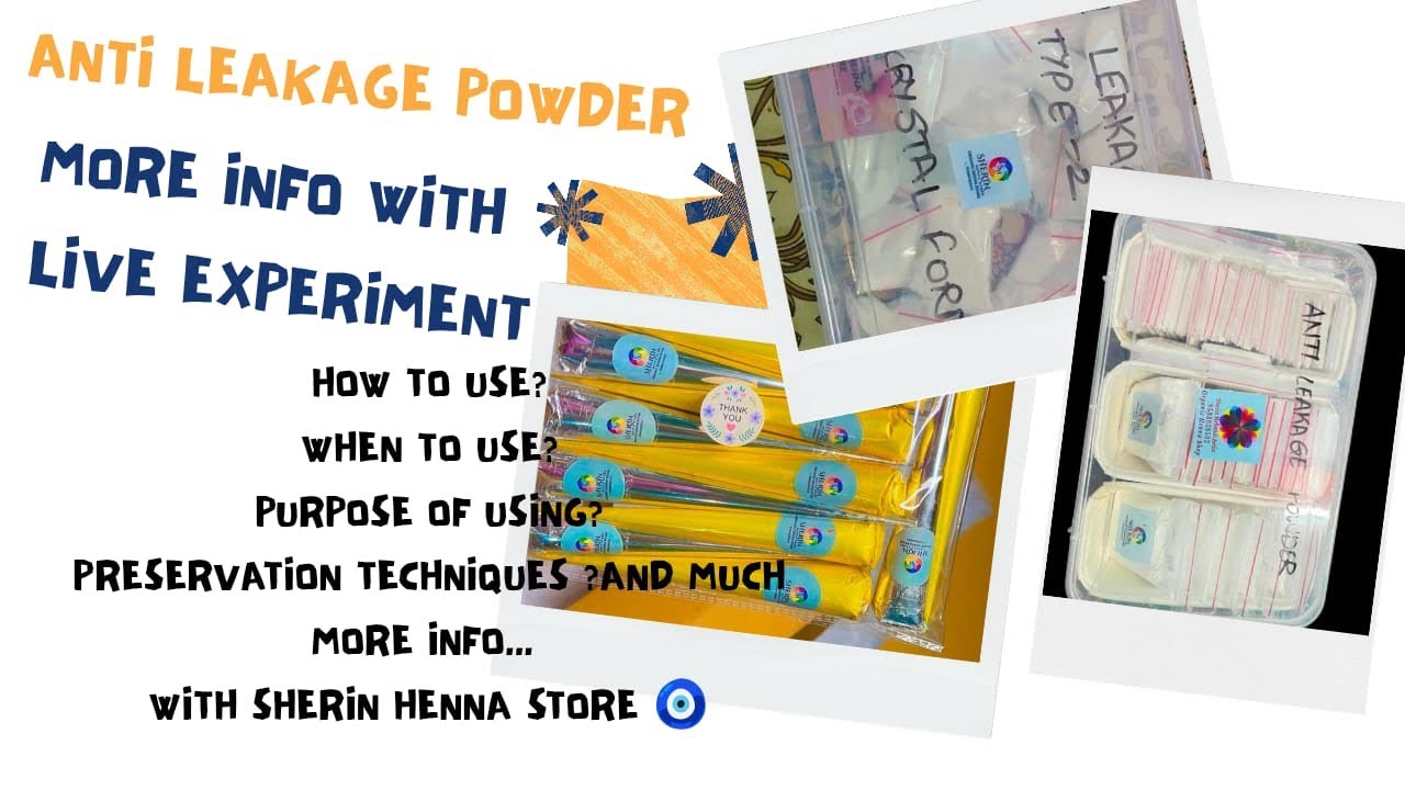 QUESTIONS AND ANSWER RELATED TO ANTI LEAKAGE POWDER WITH SHERIN HENNA STORE 🧿❤️🌍#viral#trending
