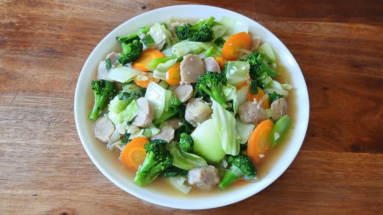 RESEP SAYUR CAPCAY YANG ENAK DAN SIMPEL 