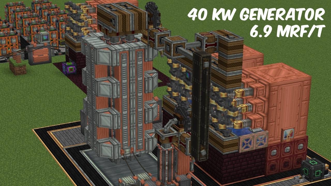 40 kW Generator Tutorial - Create POWER GRID Mod