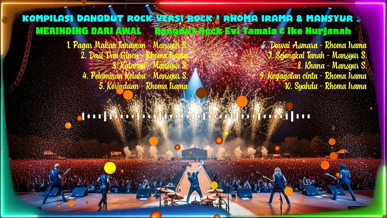 INI BARU DANGDUT ROCK‼️ Kompilasi Rhoma Irama & Mansyur S