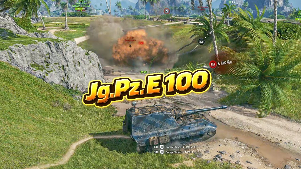 Jg.Pz. E 100 Tank Destroyer Base Defence That Wins the Game World of Tanks