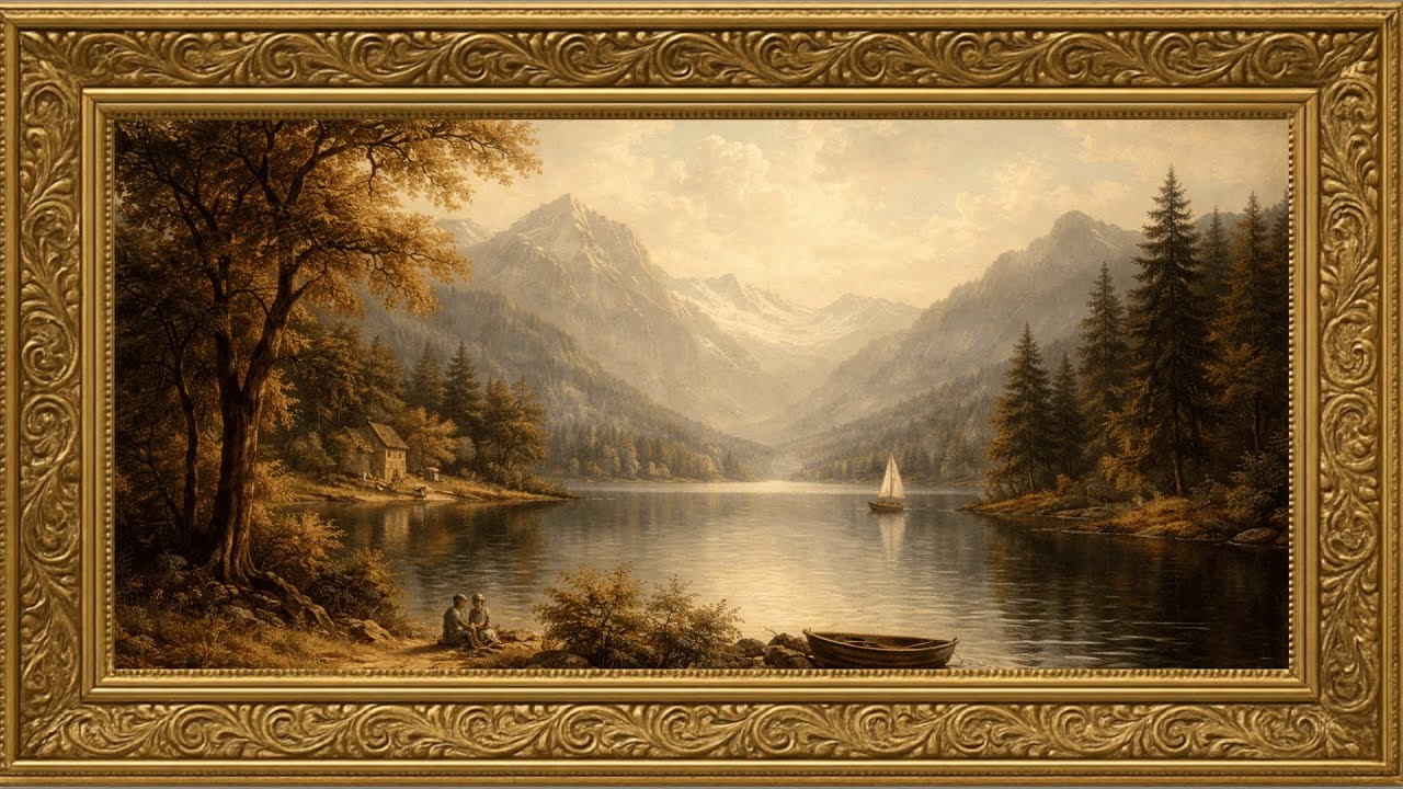Huzurlu Doğa Manzarası | Peaceful Nature Landscape • TV Art