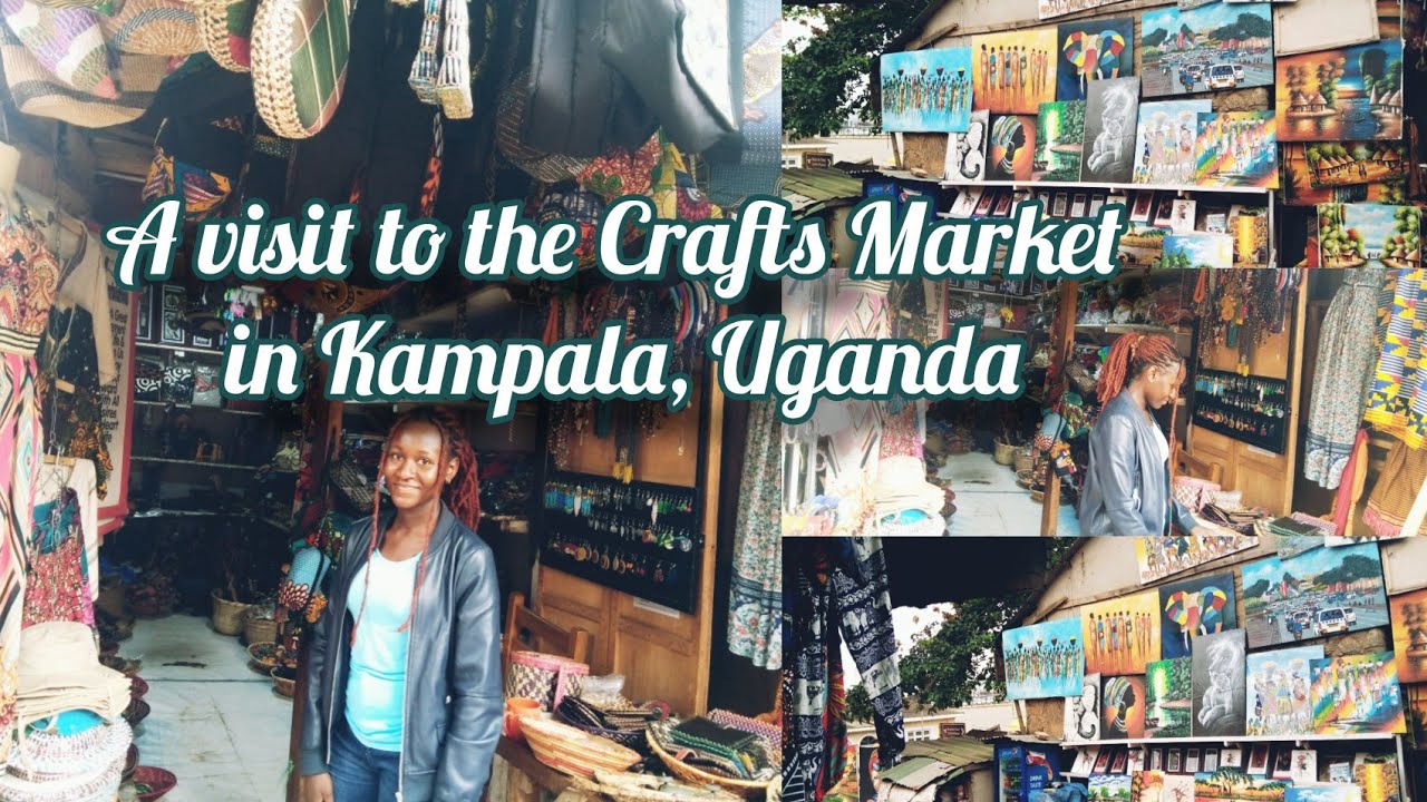 I visited the The African Crafts Market in Kampala City, Uganda# travel #africancrafts #uganda