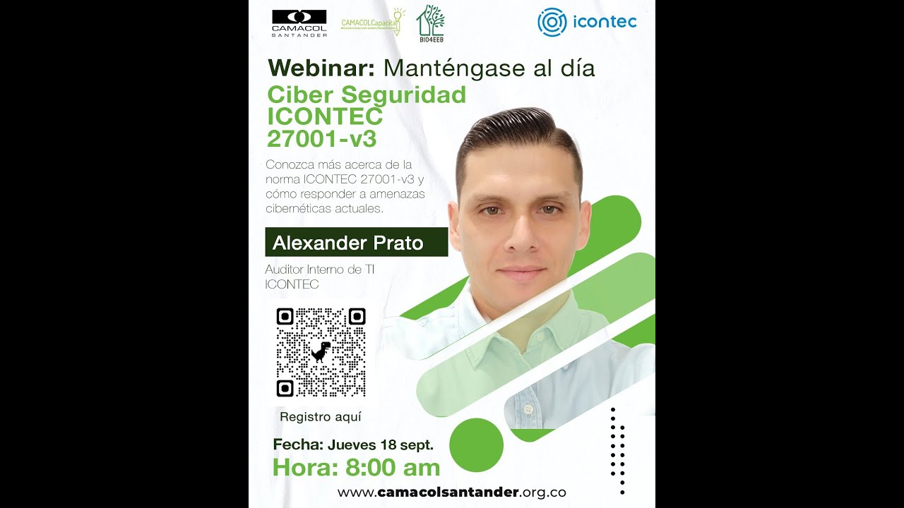 Manténgase al día: Ciber Seguridad para Empresas - ICONTEC