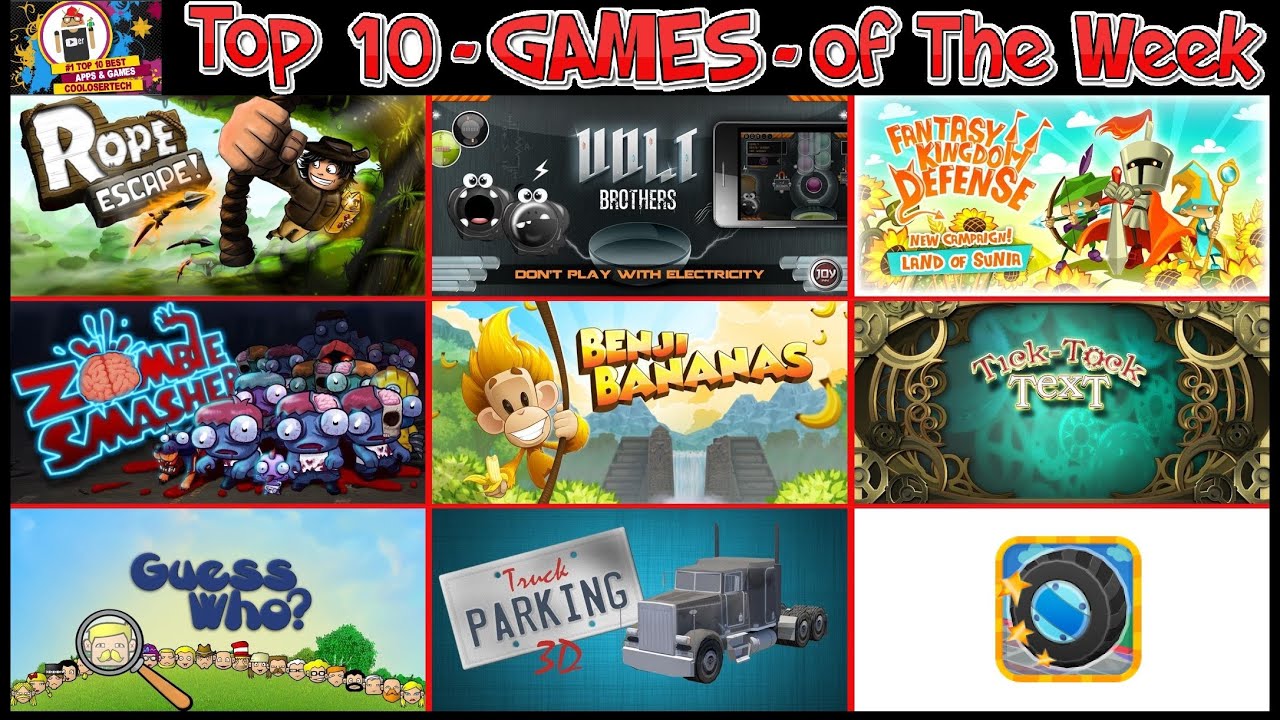 #195 GAMES - Top 10 Best Games of The Week - Super Cool Legends