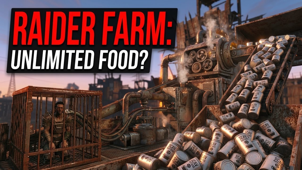 Я превратил рейдеров в бесконечный источник пищи.