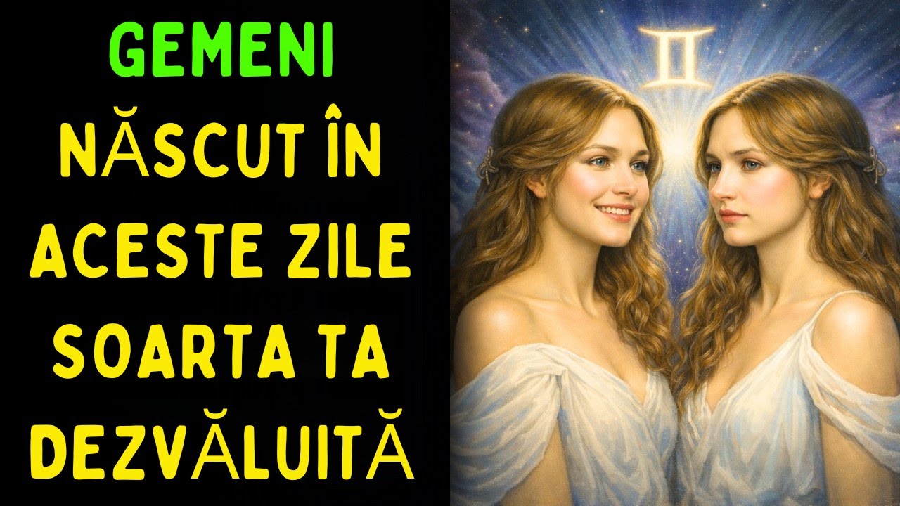Gemeni, dacă te-ai NĂSCUT în aceste DATE, ești destinat geniului și prosperității.