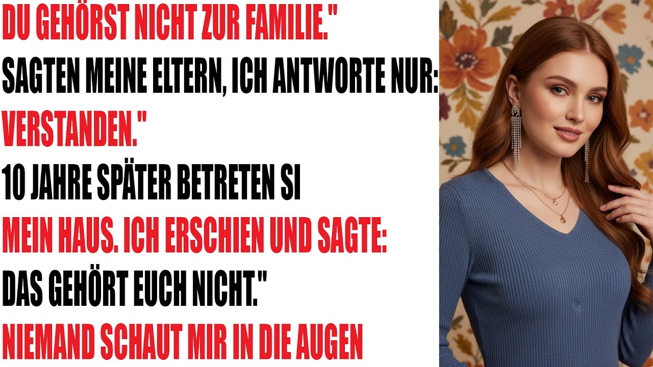 Meine Eltern warfen mich raus &ndash; 10 Jahre sp&auml;ter geschah das Unerwartete