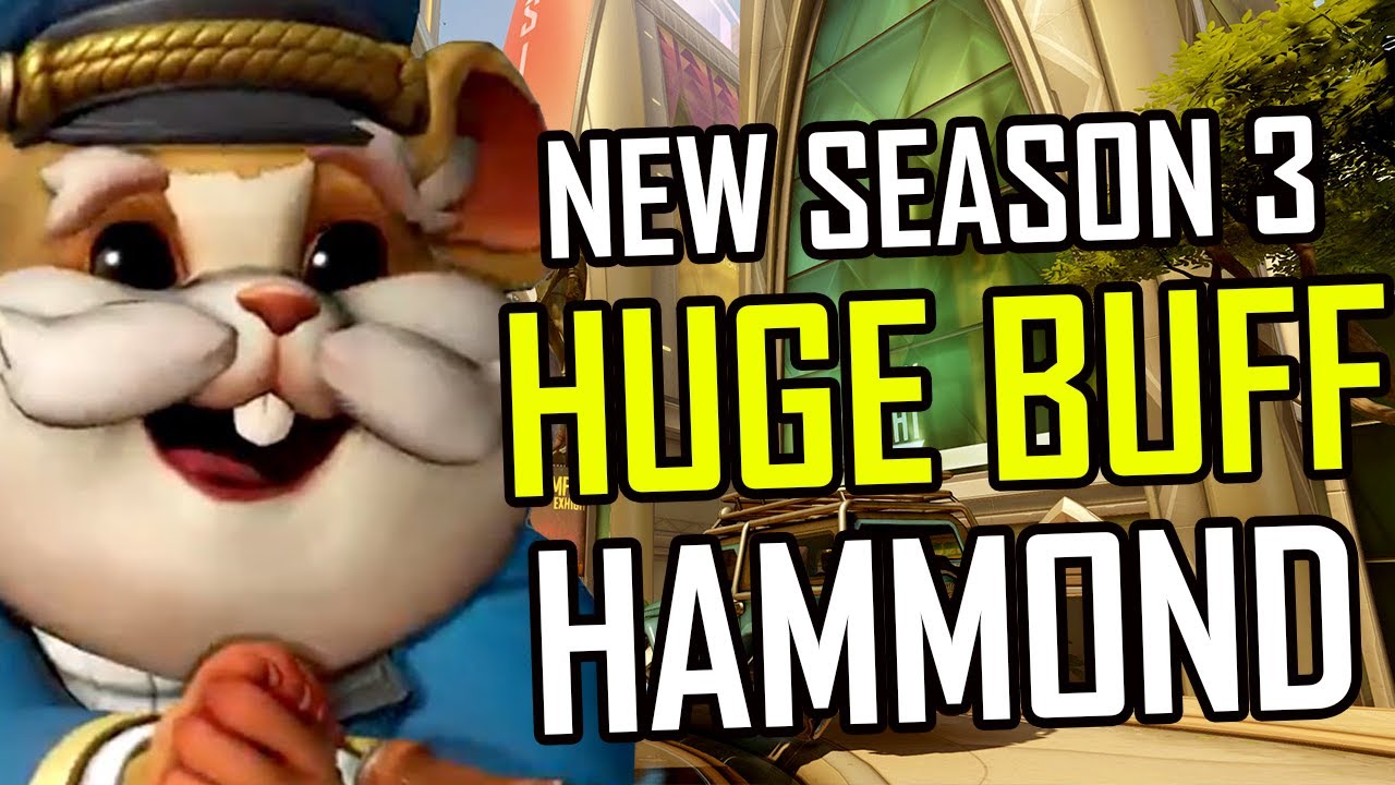 Yeatle Tries New INSANE Hammond BUFF in Season 3 of Overwatch 2 - Wrecking Ball is Back!