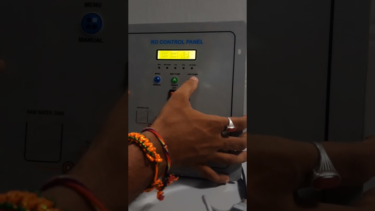 RO CONTROL PANEL AP 1:1, 1:3, 3:3 PRO AMPERE SETTINGS IN HINDI (RO CONTROL PANEL@accordpower3515 )