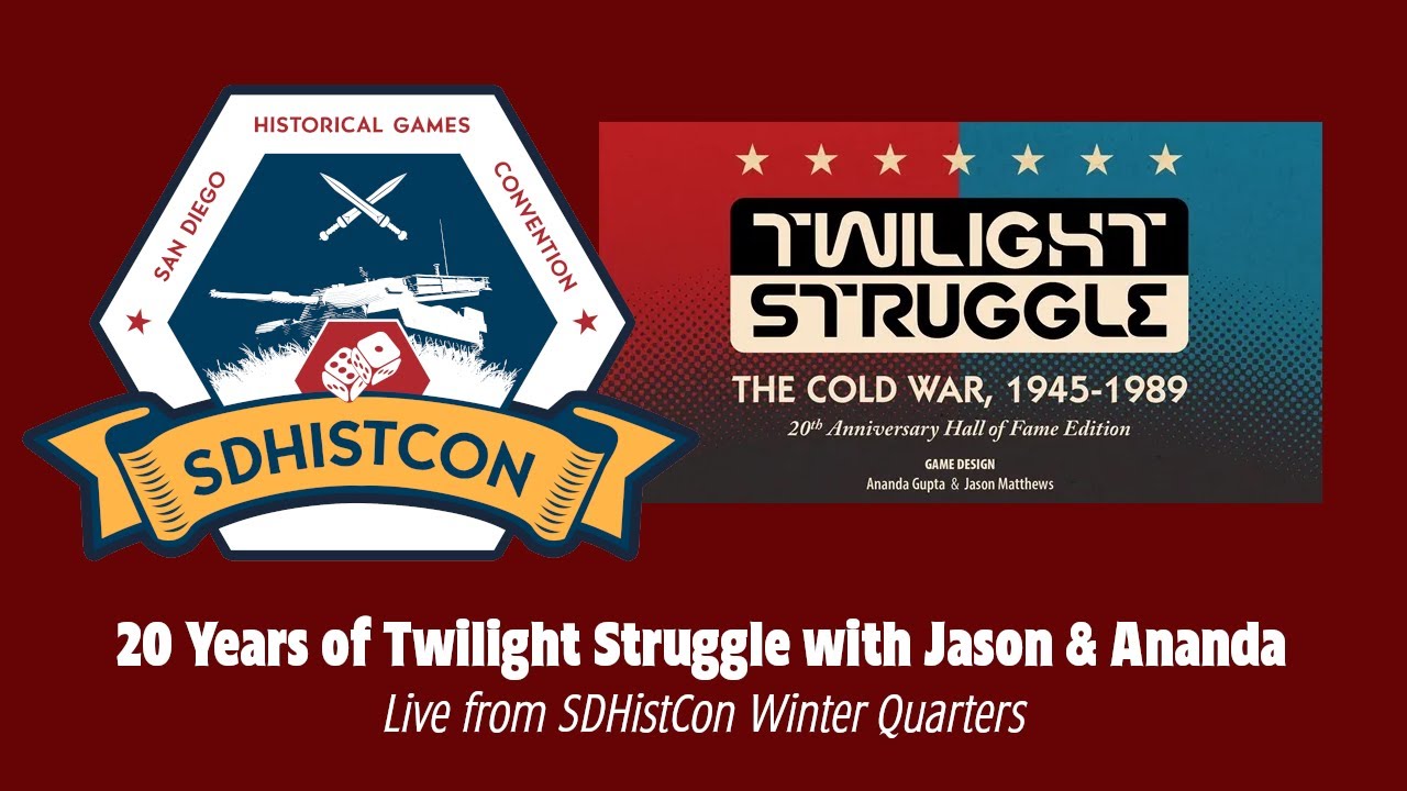 20 Years of Twilight Struggle with Ananda Gupta & Jason Matthews