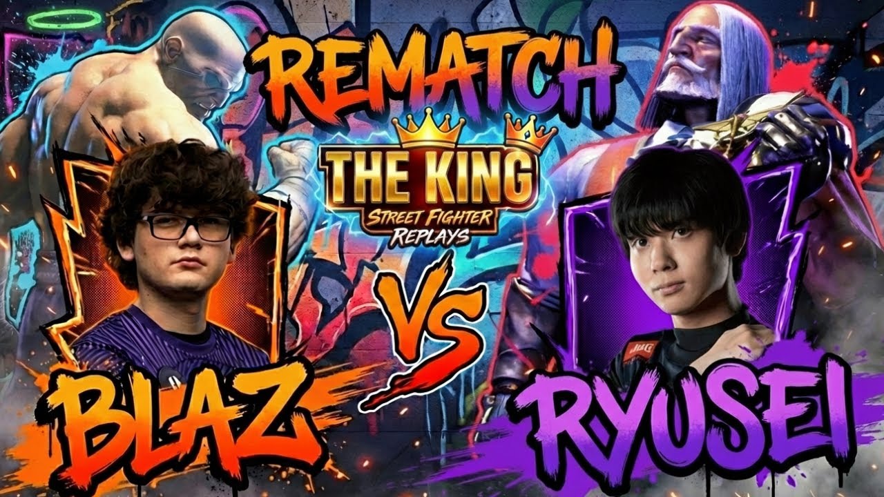 🔥 SF6 ▰ REMATCH BLAZ (Sagat) vs RYUSEI (Jp) ▰ Street Fighter 6 | High-Level Set 🔥