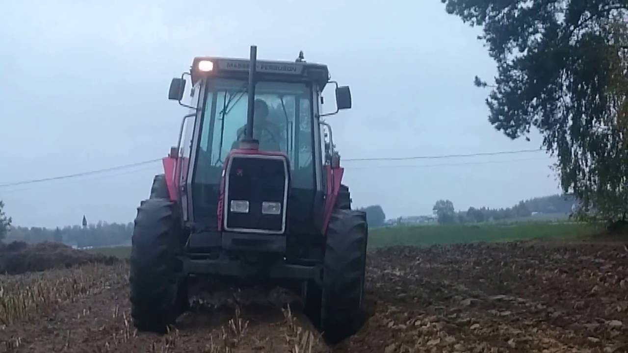 massey 3070 & kverneland orka