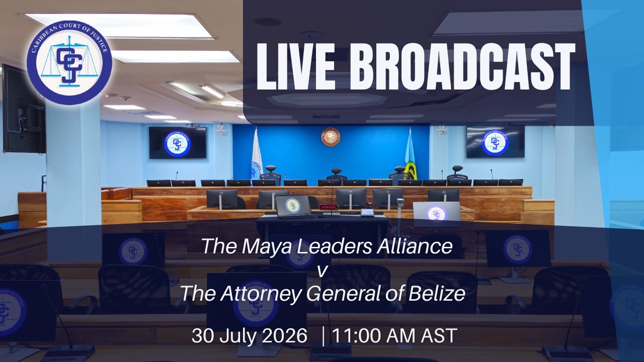 Слушание по заявлению &mdash; BZCV2014/002 Maya Leaders Alliance против Генерального прокурора Белиза