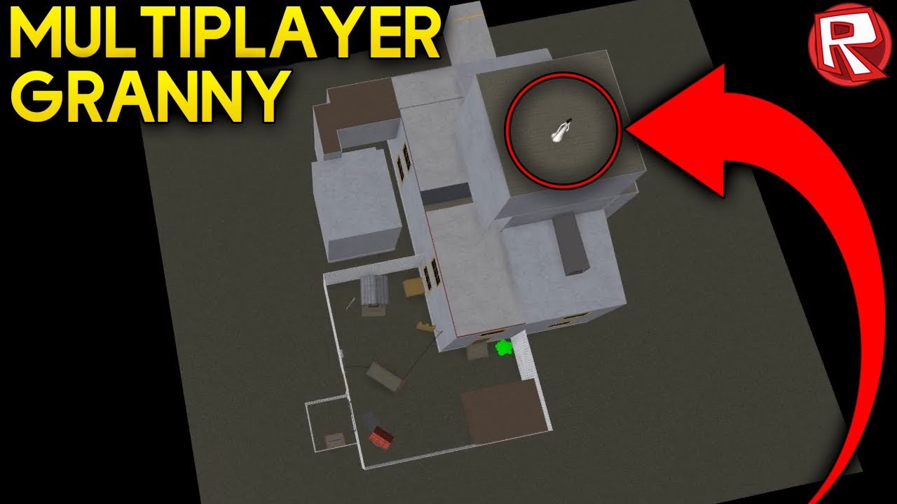 ВЗЛЕТЕЛ НАД КАРТОЙ БАГ В GRANNY ONLINE! - Roblox Granny Spider Pet