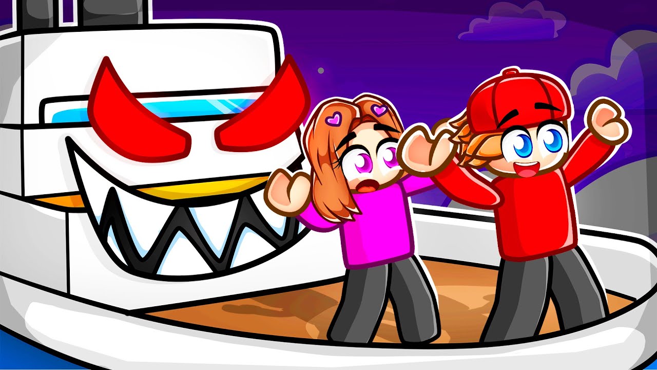 Coincé sur un BATEAU HANTÉ sur Roblox!