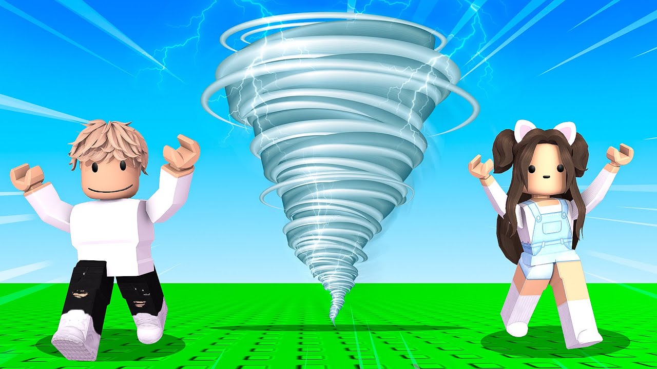 I Was FORCED To Try Survive NATURAL DISASTERS In ROBLOX..