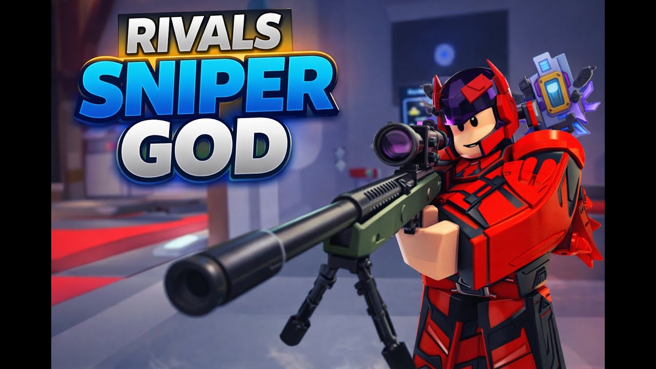 Sniper is my fav weapon in roblox rivals..