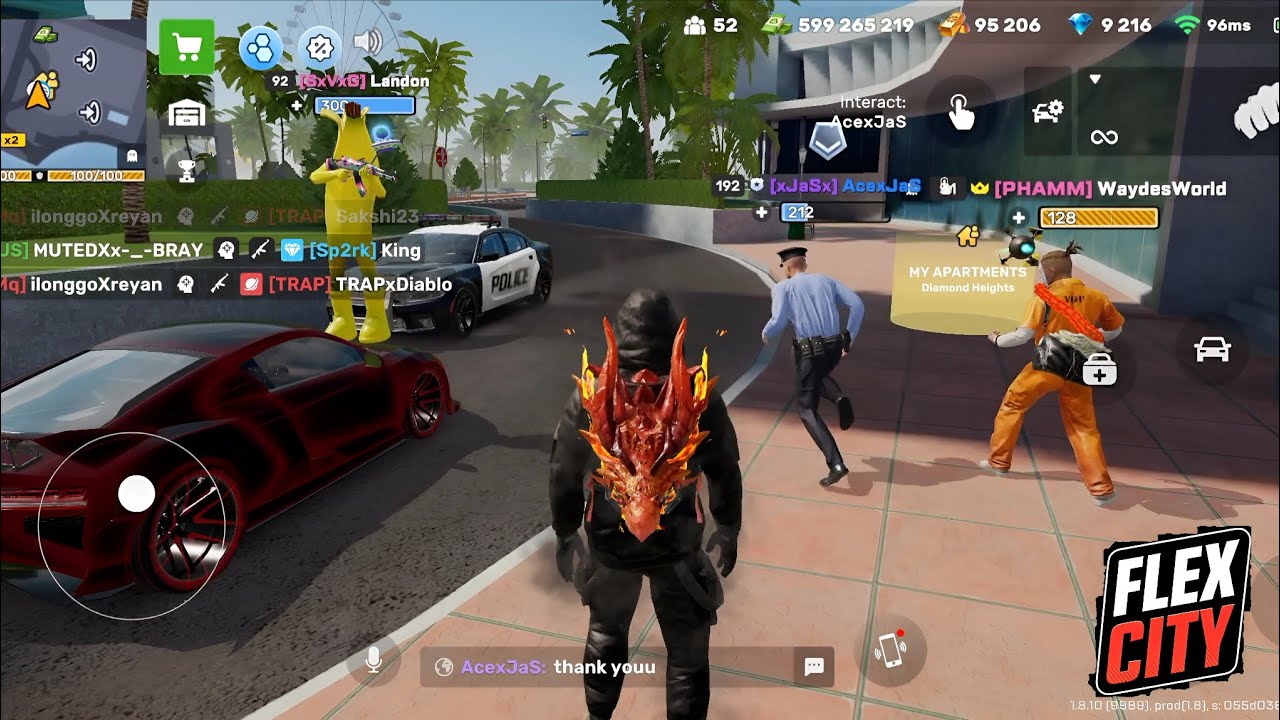 FlexCity: Online RP Car Simulator Gameplay | Joining Random Gang !! @flexcityofficial @Devils2999