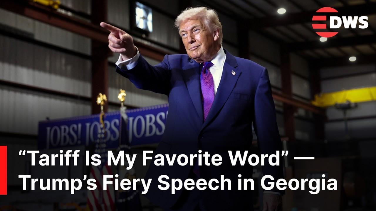EXPLOSIVE REMARKS: Trump Unleashes on China, Biden Policies in Blunt Georgia Factory Speech | AC1G