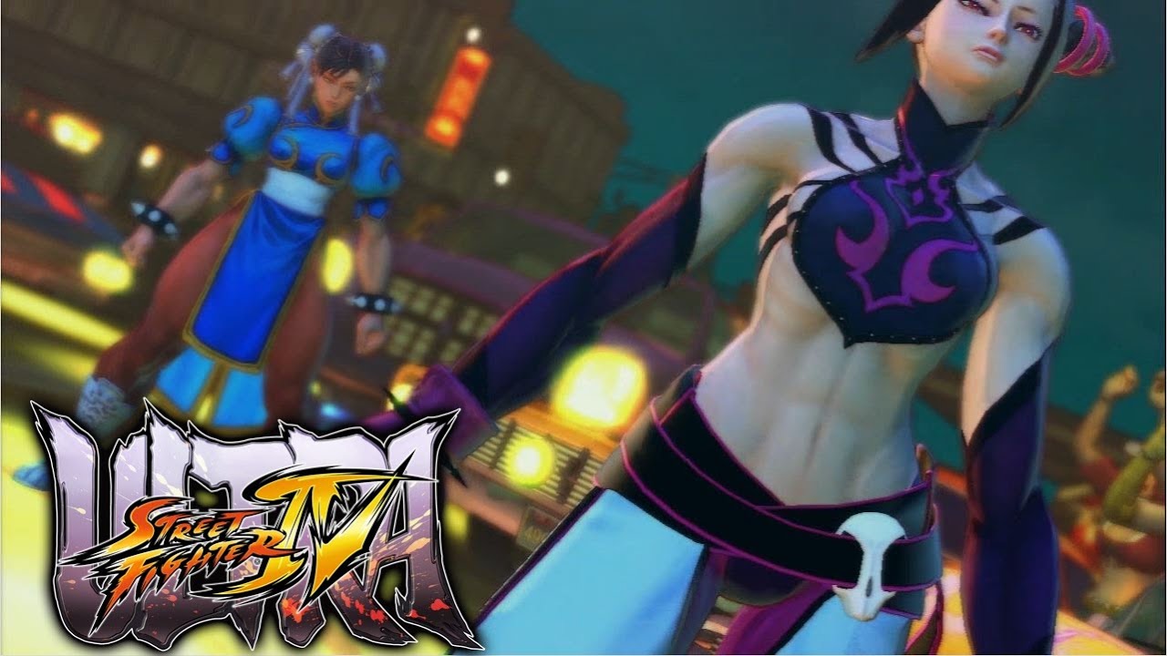 Ultra Street Fighter IV - Chun-Li против Juri (Rival Fight) | Геймплей PS3