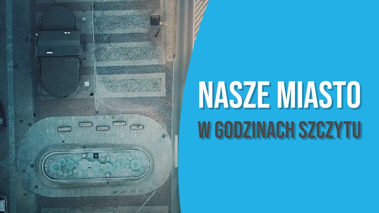 Niepokojący pusty Rybnik w godzinach szczytu. Zdjęcia z drona