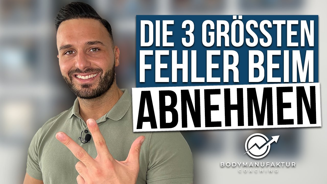 Die 3 gr&ouml;&szlig;ten Fehler beim Abnehmen + L&ouml;sung