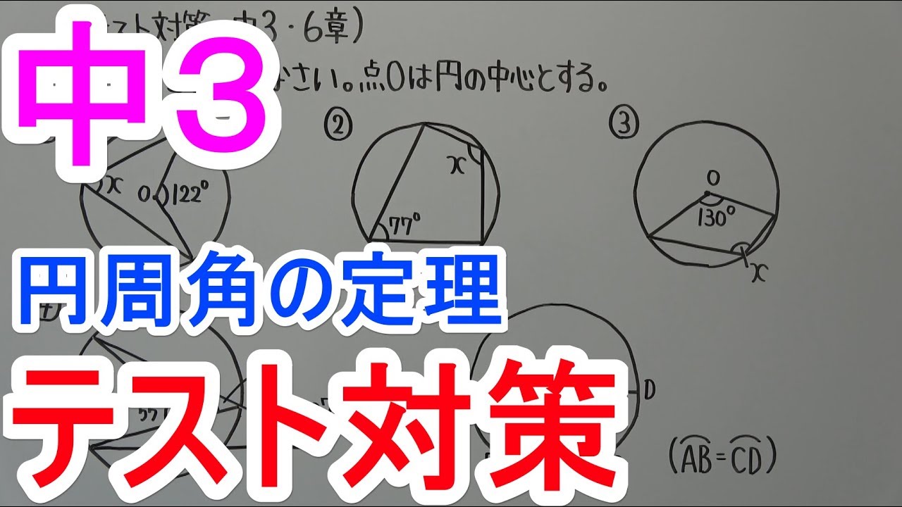 【テスト対策 中3】6章-1