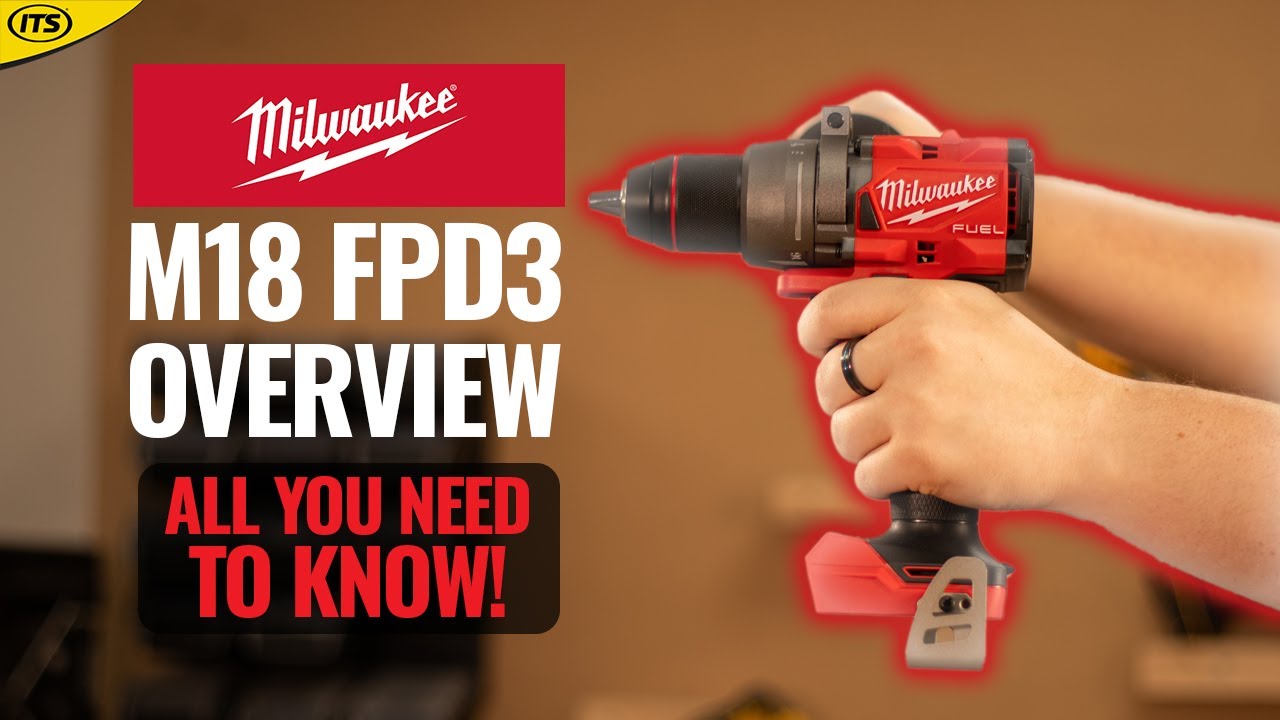 Milwaukee FPD3 M18 FUEL Brushless Combi Drill - Quick Overview