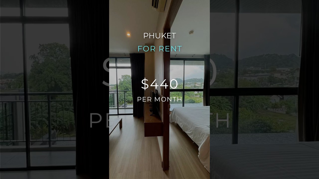 $440/month (15,000฿) Apartment for rent in Phuket Thailand.