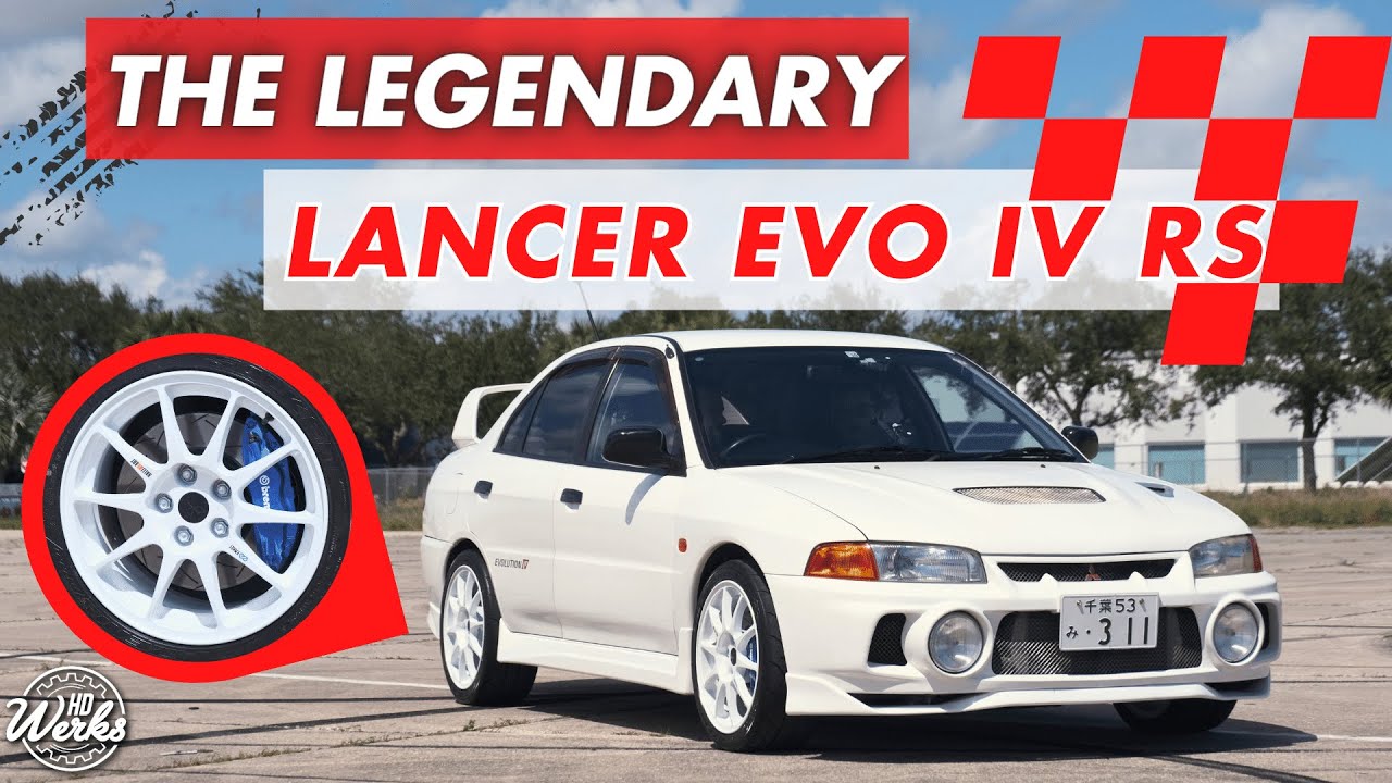 Why the LEGENDARY Lancer Evolution 4 RS is still a GREAT buy