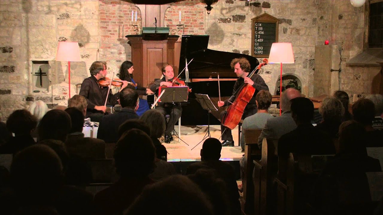 Brahms:  'Andante' from Piano Quartet op 60 - De la Vega, Rowland, Waterman, Arp