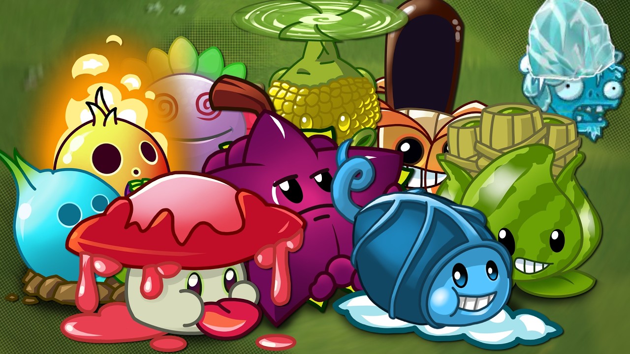 Новая порция дичайших гибридов. Гибриды растений PvZ 2 (Часть 4)