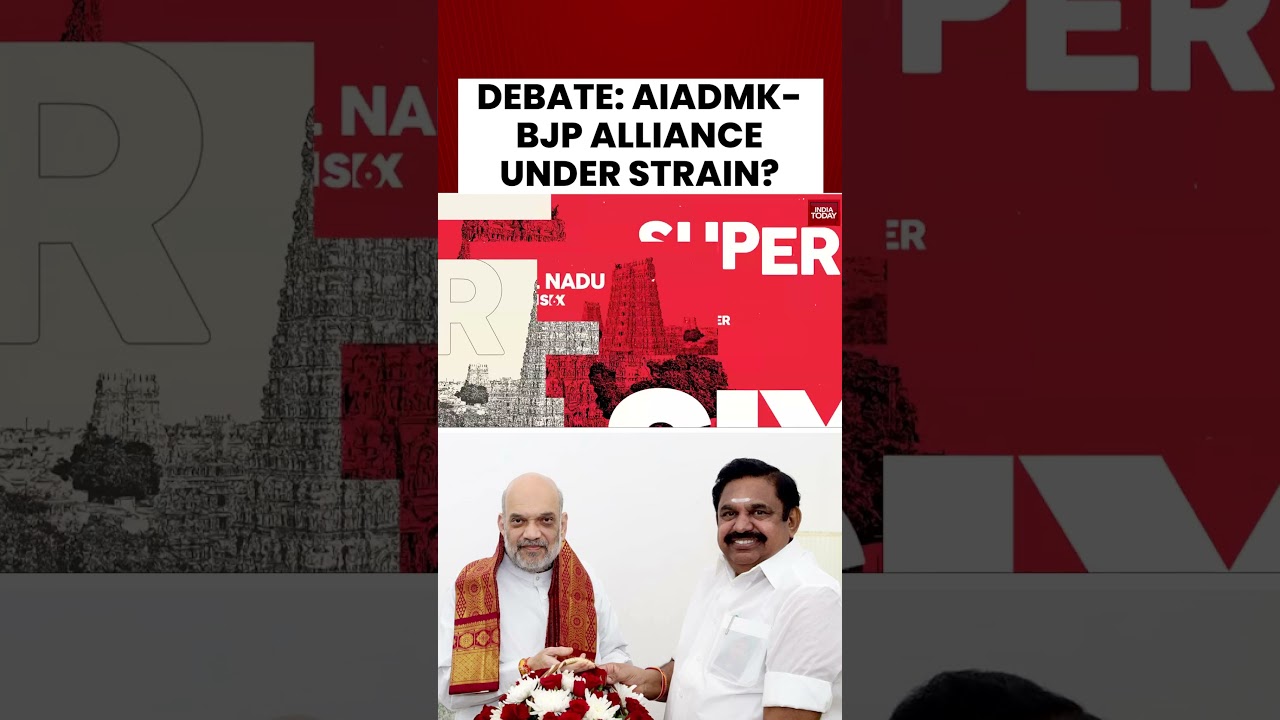 DEBATE: AIADMK-BJP Alliance Under Strain in Tamil Nadu? | 