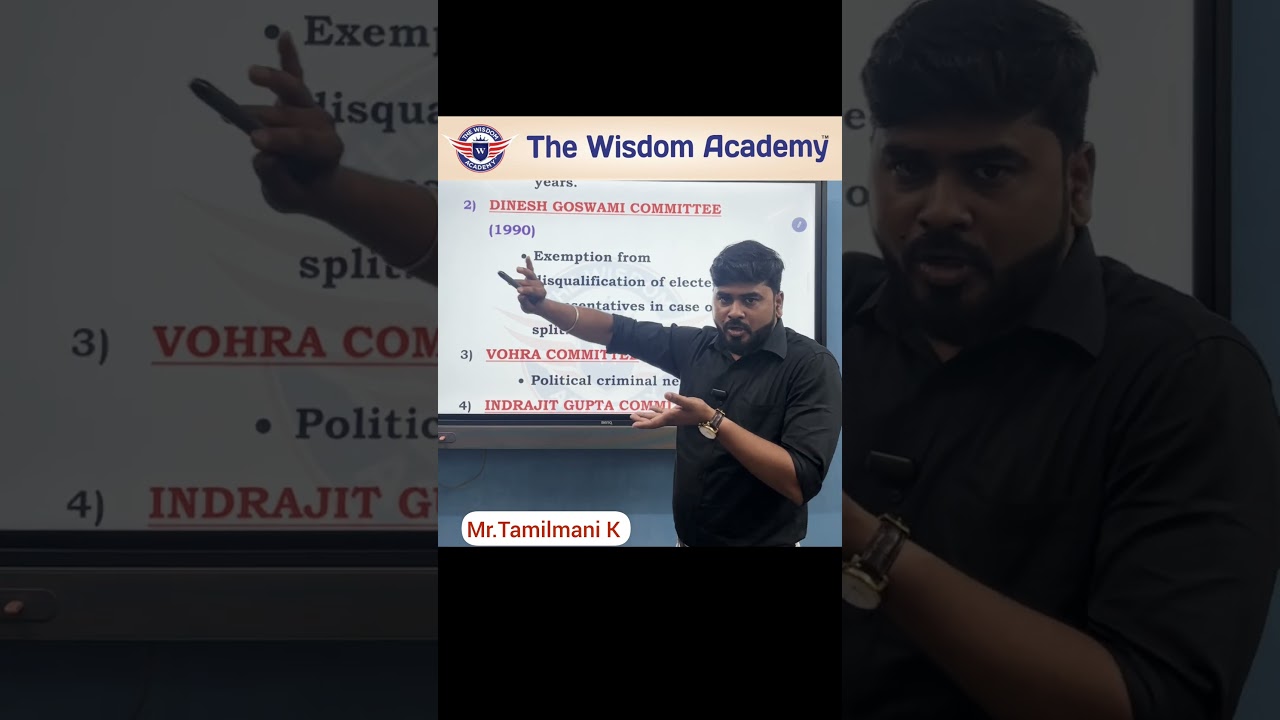 ELECTORAL REFORMS | COMMITTEES | #tnpsc #tnpscgroup2 #howtostudytnpscgroup2mains2022