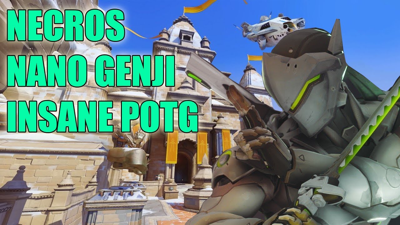 Necros NANO GENJI POTG - OVERWATCH SEASON 23 TOP 500