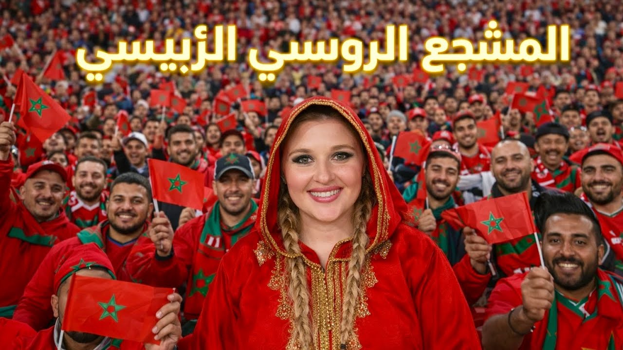 حضر أبرز مشجعي كرة القدم المغاربة في روسيا لدعم الفريق شخصياً
