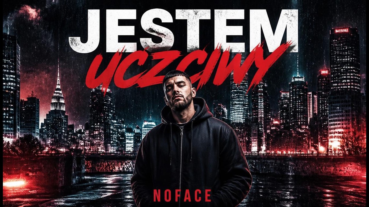 UCZCIWY - NOFACE | Polski Hip-Hop | Lyrics Video