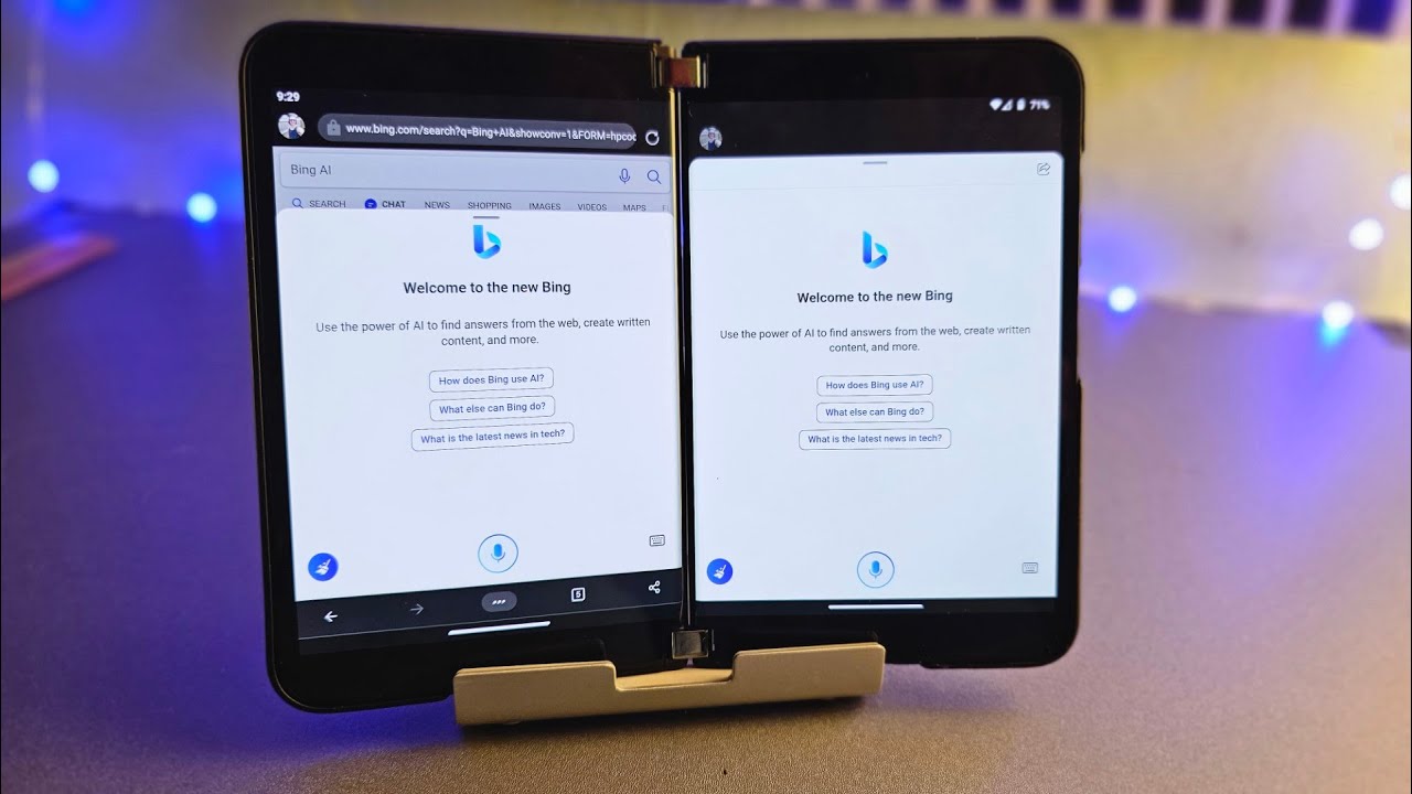 Bing's Chat features roll out to mobile devices
